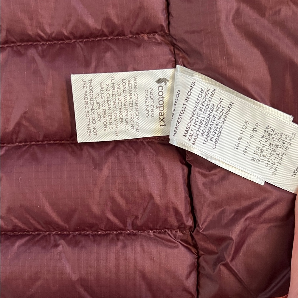 Cotopaxi Multicolor Vest- medium - Picture 6 of 7